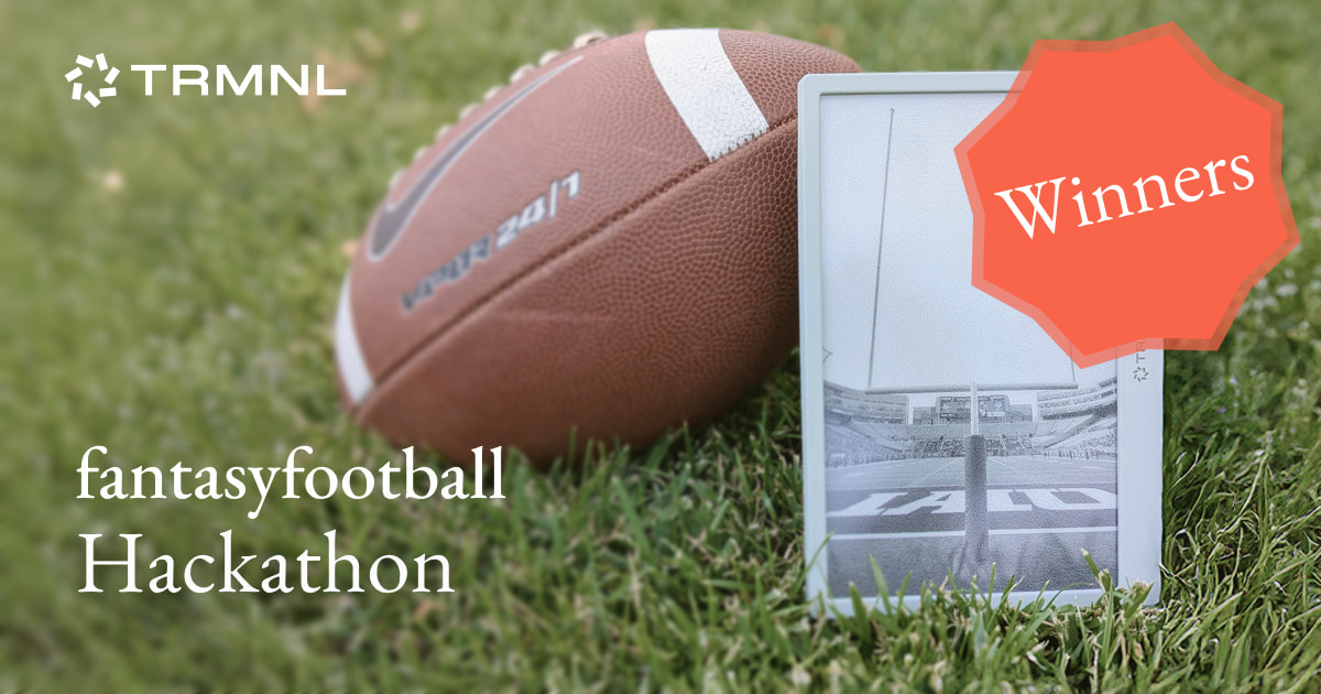 Hackathon: Winners for Fantasy American Football Plugins