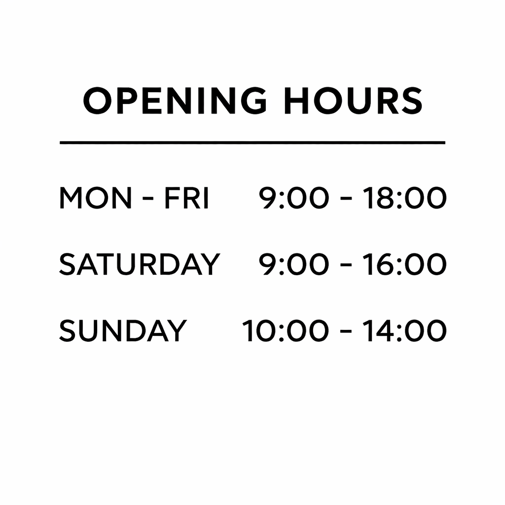 Opening hours